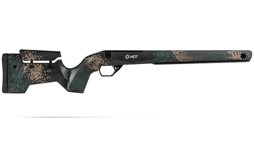 Il MDT CRBN Hunter Kit per Remington700 è leggero e resistente, con un design stabile, assorbimento delle vibrazioni e opzioni di montaggio flessibili per accessori.